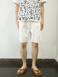 画像2: Dickies ペンキペイント ペインターショーツ W37 (2)