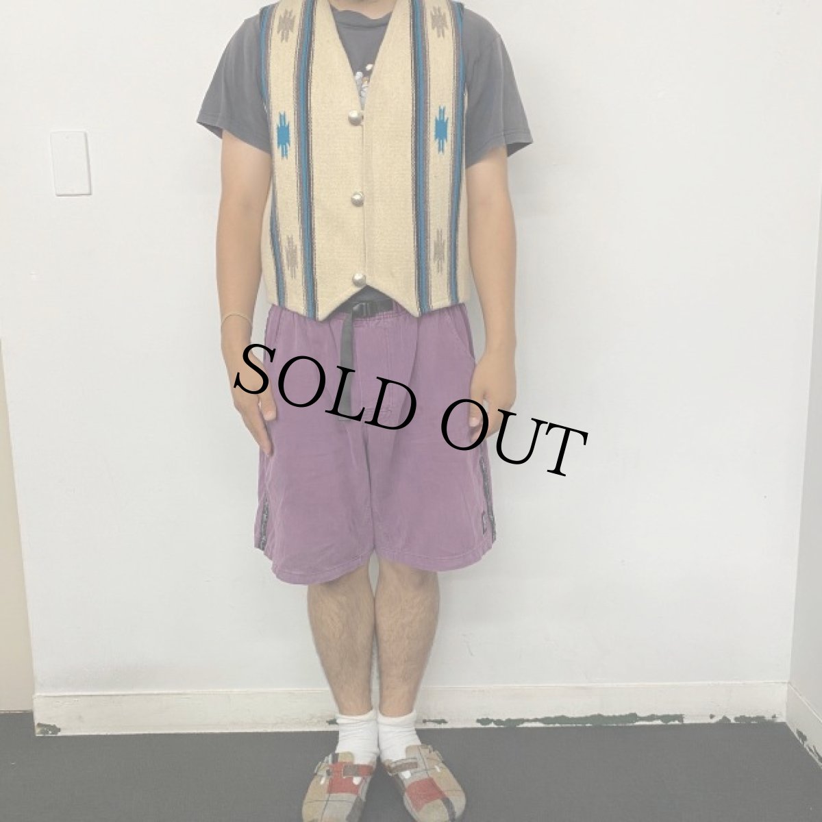 画像3: 50's〜 CENTINELA USA製 チマヨベスト 38 (3)