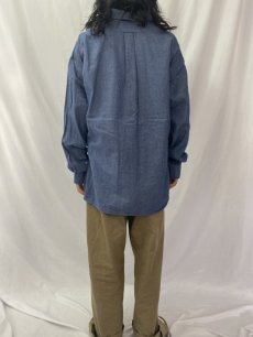 画像4: INDIVIDUALIZED SHIRTS "SLIM FIT" ボタンダウンシャツ XL (4)