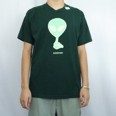 画像2: 90's ALIEN WHERE? エイリアンプリントTシャツ L (2)