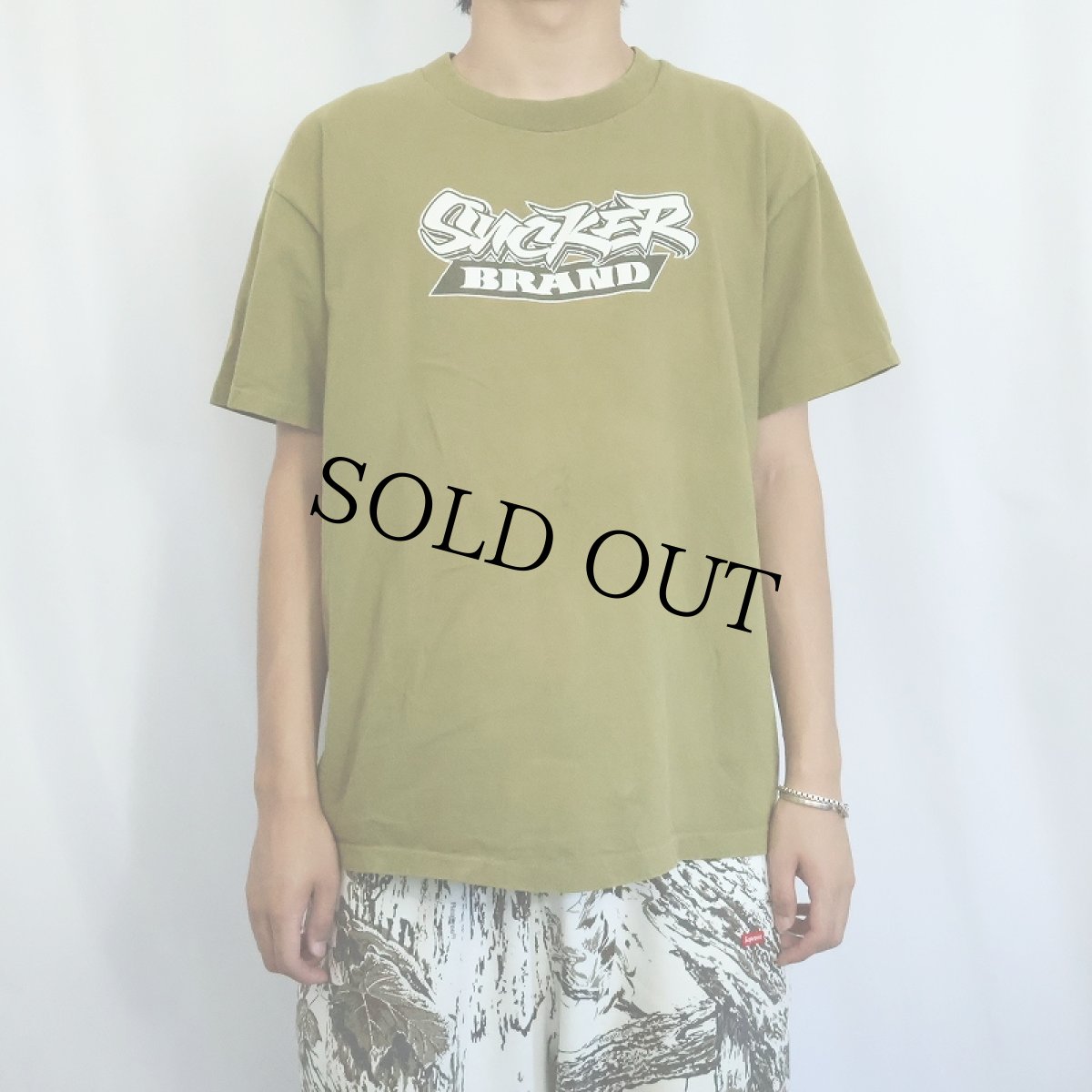 画像3: 90's SUCKER BRAND USA製 スケートブランドプリントTシャツ XL (3)