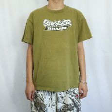 画像3: 90's SUCKER BRAND USA製 スケートブランドプリントTシャツ XL (3)