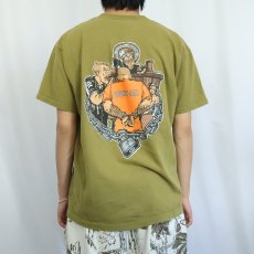 画像4: 90's SUCKER BRAND USA製 スケートブランドプリントTシャツ XL (4)