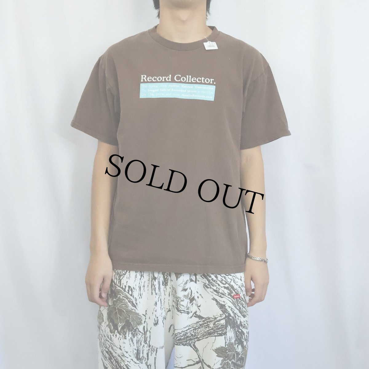 画像2: 2000's Austin Record Convention "Record Collector." レコードフェスプリントTシャツ L (2)