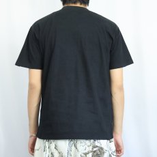 画像3: 90's BLUE BALL "Mao Zedong" 偉人プリントTシャツ BLACK M (3)