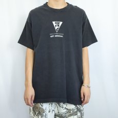 画像3: 90's MENTAL FITNESS COMPANY USA製 "EXERCISE YOUR RIGHT TO THINK." プリントTシャツ BLACK XL (3)