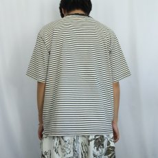 画像3: 90's ST.JOHN'S BAY マルチボーダー柄 Tシャツ  (3)