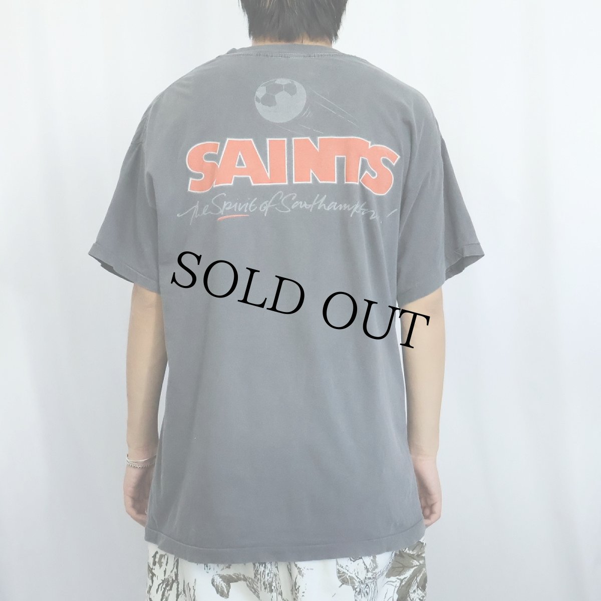 画像4: 90's Southampton FC "SAINTS" サッカーチームプリントTシャツ  (4)