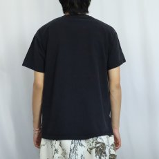 画像3: UNDERGROUND ロンドンサブウェイマッププリントTシャツ BLACK L (3)
