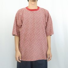画像2: 90's Ocean Pacific USA製 総柄プリントTシャツ L (2)