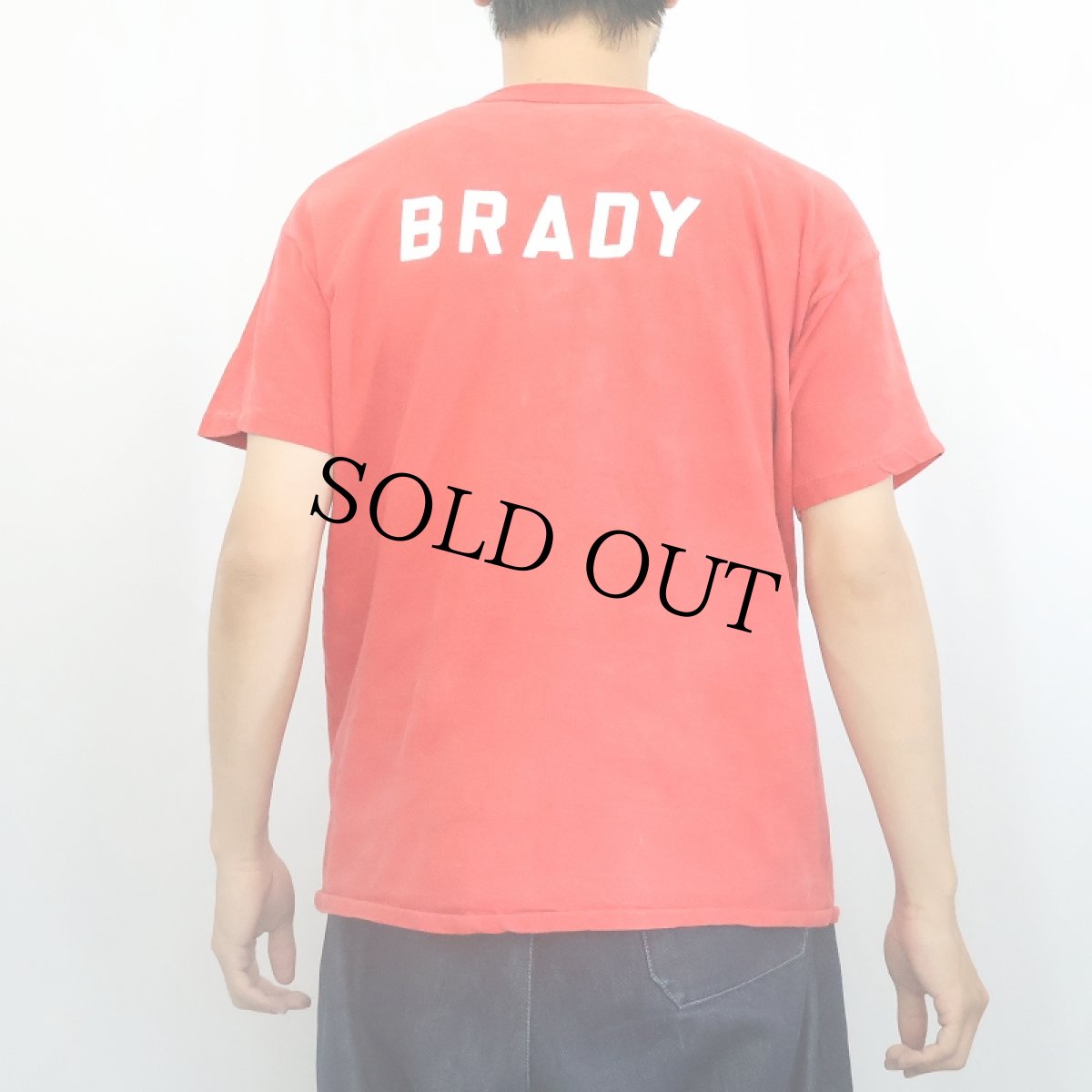 画像4: 70〜80's RUSSELL ATHLETIC 金タグ USA製 "HAWKINS BRAZZELL" プリントTシャツ XL (4)