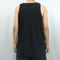 画像3: 90's RUSSELL ATHLETIC USA製 無地タンクトップ BLACK XL (3)