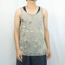 画像2: FRUIT OF THE LOOM ペンキペイント タンクトップ SIZE5 (2)