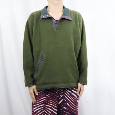 画像2: 90's Patagonia USA製 フリースプルオーバージャケット M (2)