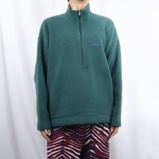 画像2: 90's Patagonia 雪なしタグ USA製 ハーフジップ フリースプルオーバージャケット L (2)