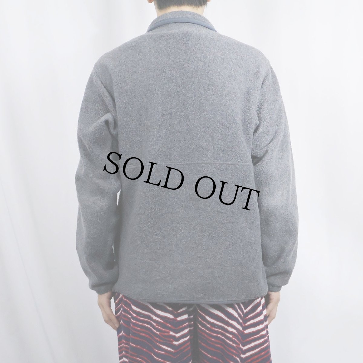 画像3: 2000's Patagonia ハーフジップ シンチラフリースプルオーバージャケット M (3)