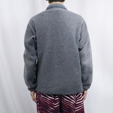 画像3: 2000's Patagonia ハーフジップ シンチラフリースプルオーバージャケット M (3)