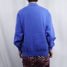 画像3: 90's RUSSELL ATHLETIC USA製 前V タートルネック 無地スウェット XL (3)