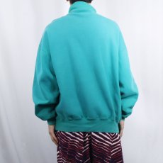 画像3: 90's L.L.Bean by RUSSELL ATHLETIC USA製 ハーフジップスウェット XL (3)