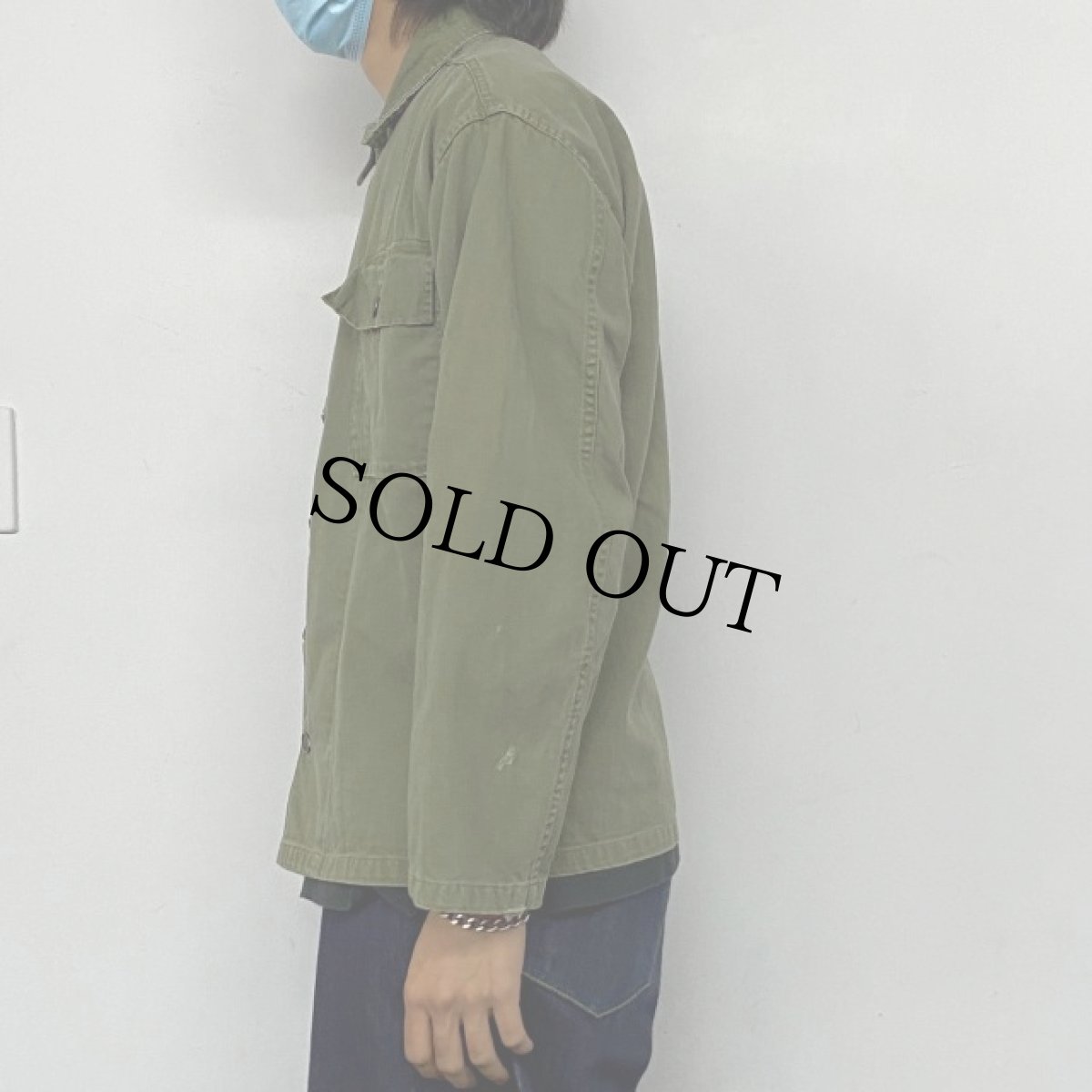 画像4: 40〜50's U.S.ARMY 13スター HBTジャケット (4)