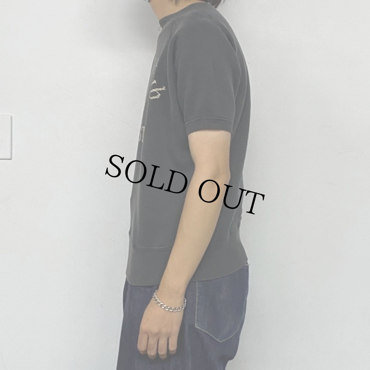 画像4: 60's Newman Club 半袖スウェット BLACK (4)