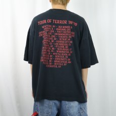 画像3: 90's ANTHRAX "TOUR OF TERROR '98-'99" ヘヴィメタルバンドツアープリントTシャツ XL (3)