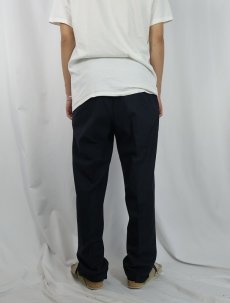 画像3: 70's UNKNOWN ウール混 スラックス NAVY W31 (3)