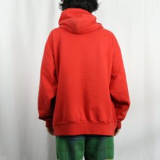 画像3: 90's CAMBER USA製 裏サーマル スウェットフーディー XL (3)