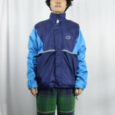 画像2: 90's NIKE 銀タグ TAIWAN製 リフレクター付き ナイロンジャケット L (2)
