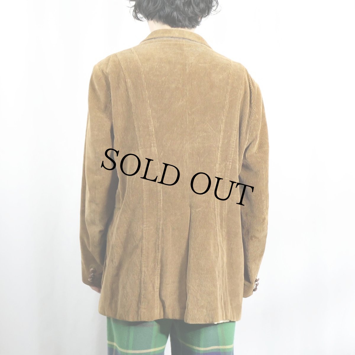 画像3: 70's Brad Whitney POLAND製 コーデュロイ ノーフォークジャケット  (3)