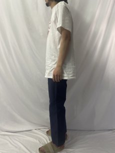 画像3: 70's US.NAVY TROUSERS DARK BLUE ユーティリティーベイカーパンツ 32R (3)