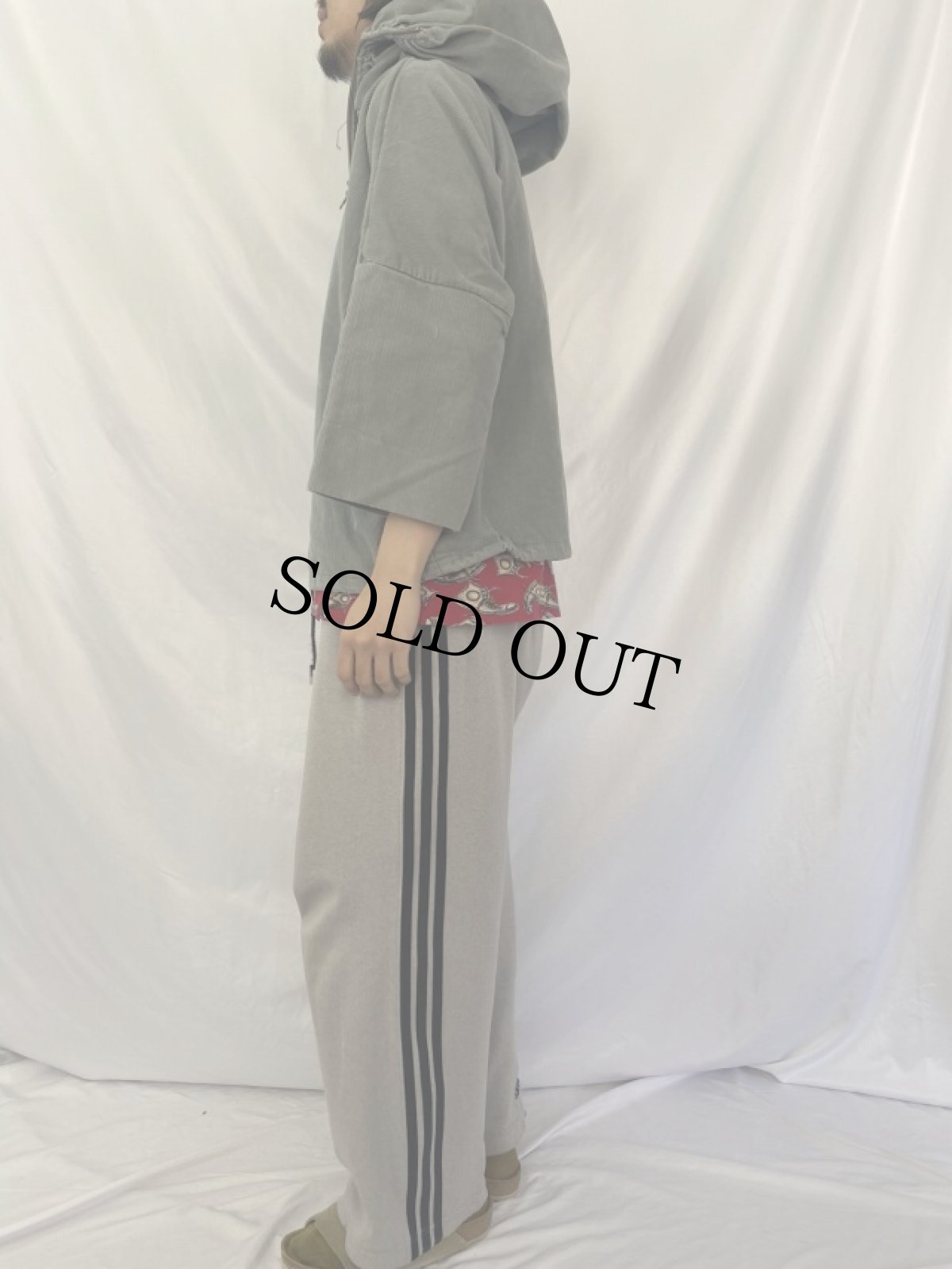 画像3: Terryvel CANADA製 コーデュロイ デザインジップパーカー ONESIZE (3)