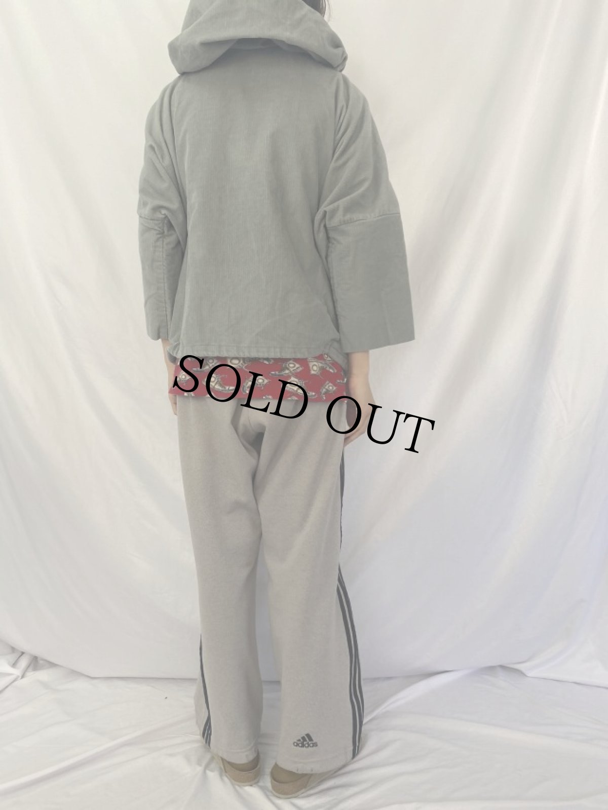 画像4: Terryvel CANADA製 コーデュロイ デザインジップパーカー ONESIZE (4)