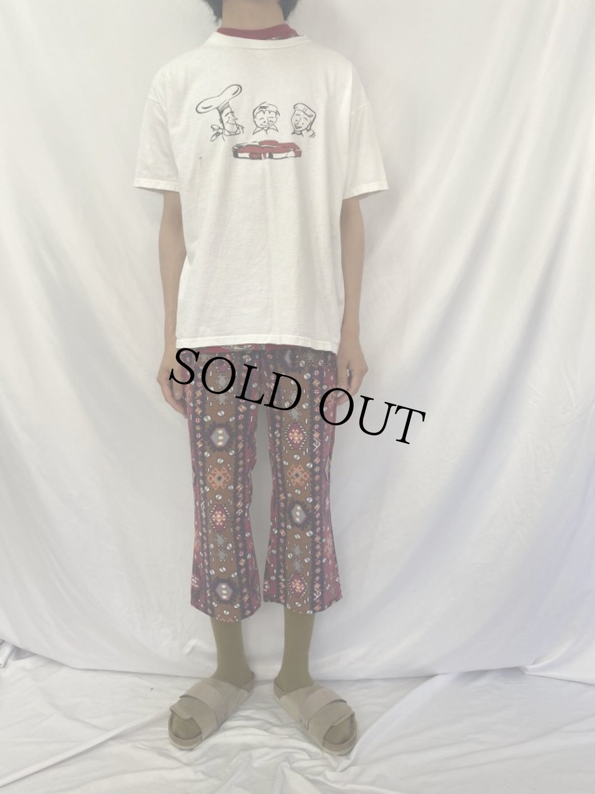 画像2: 70's MAVERICK USA製 総柄パンツ W29 (2)