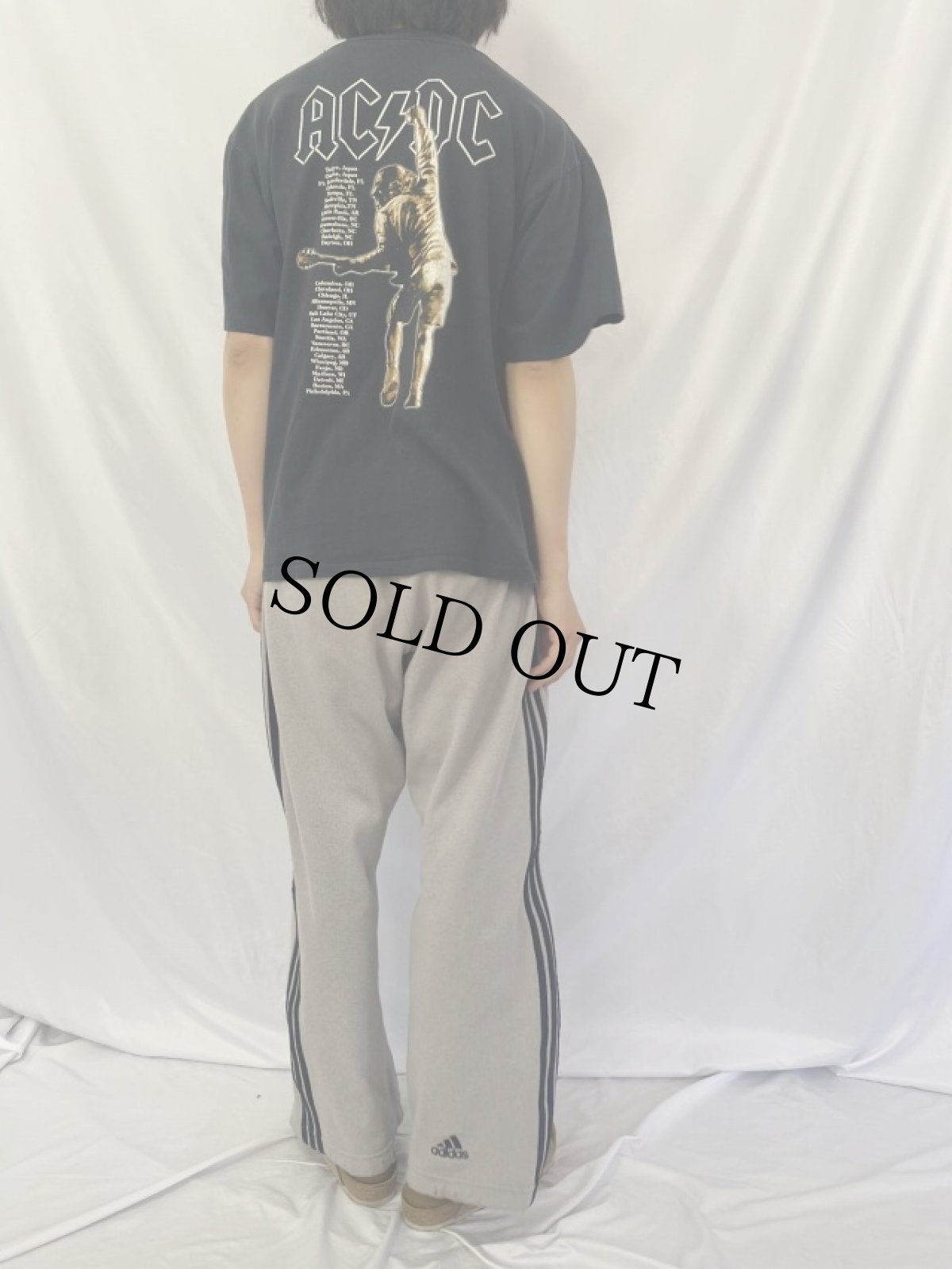 画像5: 90's AC/DC "STIFF UPPER LIP" USA製 ロックバンドツアーTシャツ XL (5)