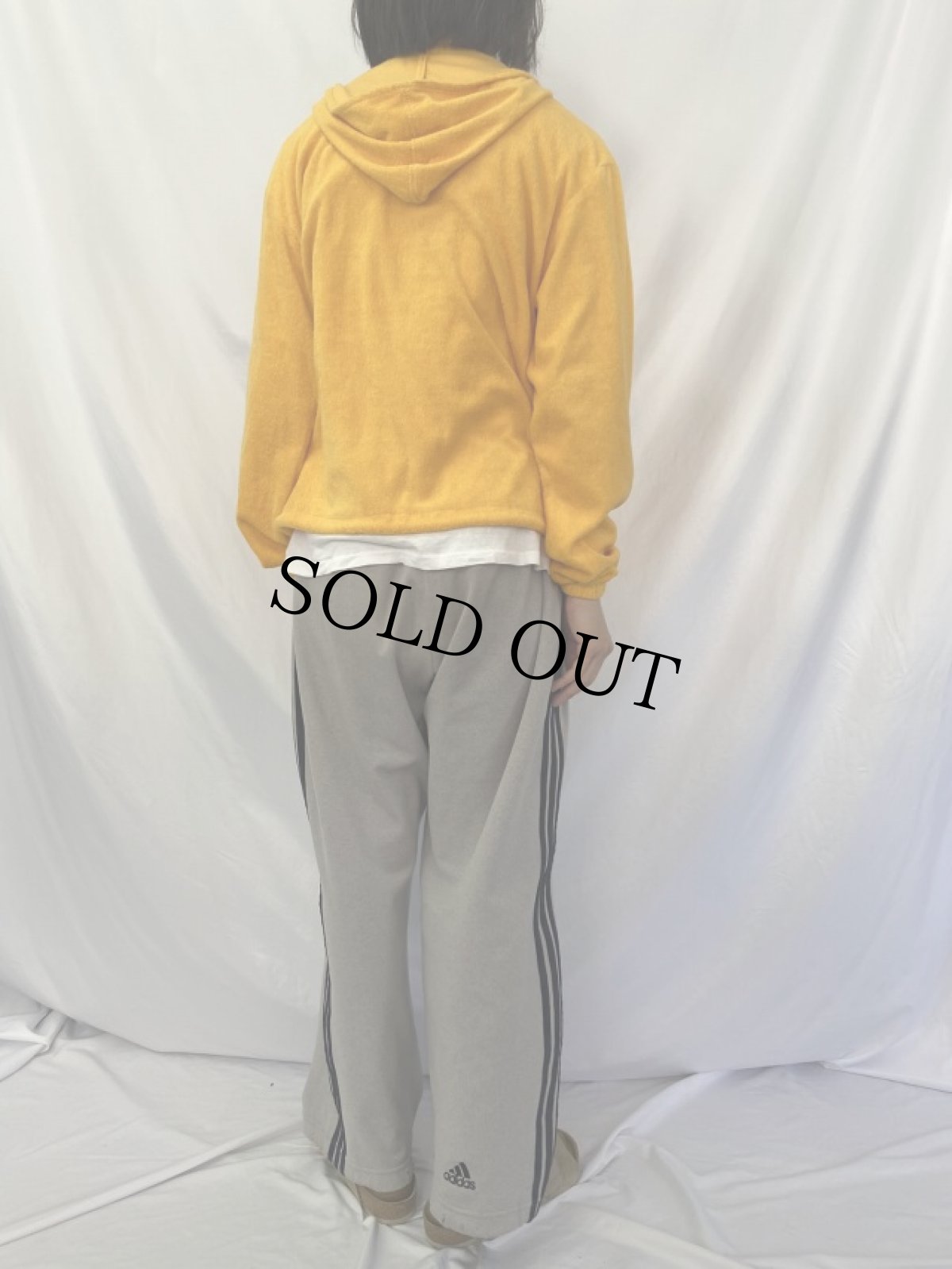 画像4: 〜70's nordstrom パイル ジップパーカー L (4)