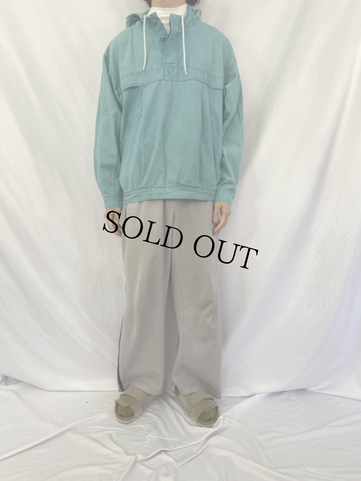 画像2: SPERRY TOP-SIDER コットンアノラックパーカー L (2)