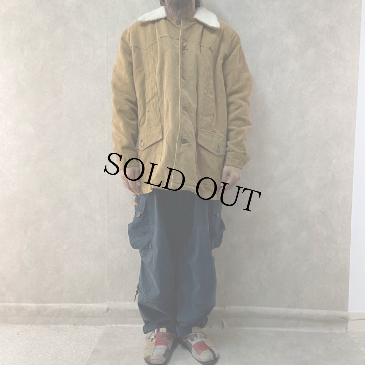 画像2: 70's Lee "STORM RIDER" USA製 裏ボアジャケット (2)