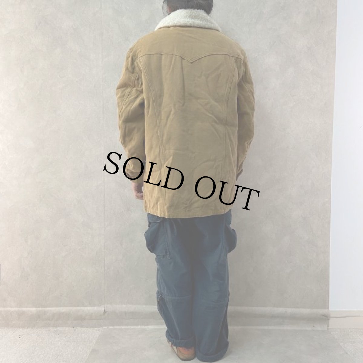 画像4: 70's Lee "STORM RIDER" USA製 裏ボアジャケット (4)