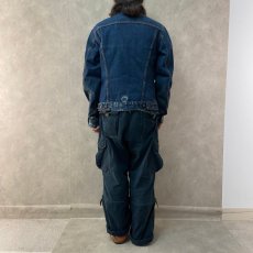 画像4: 70's LEVI'S 71205-0217 BIGE デニムジャケット (4)