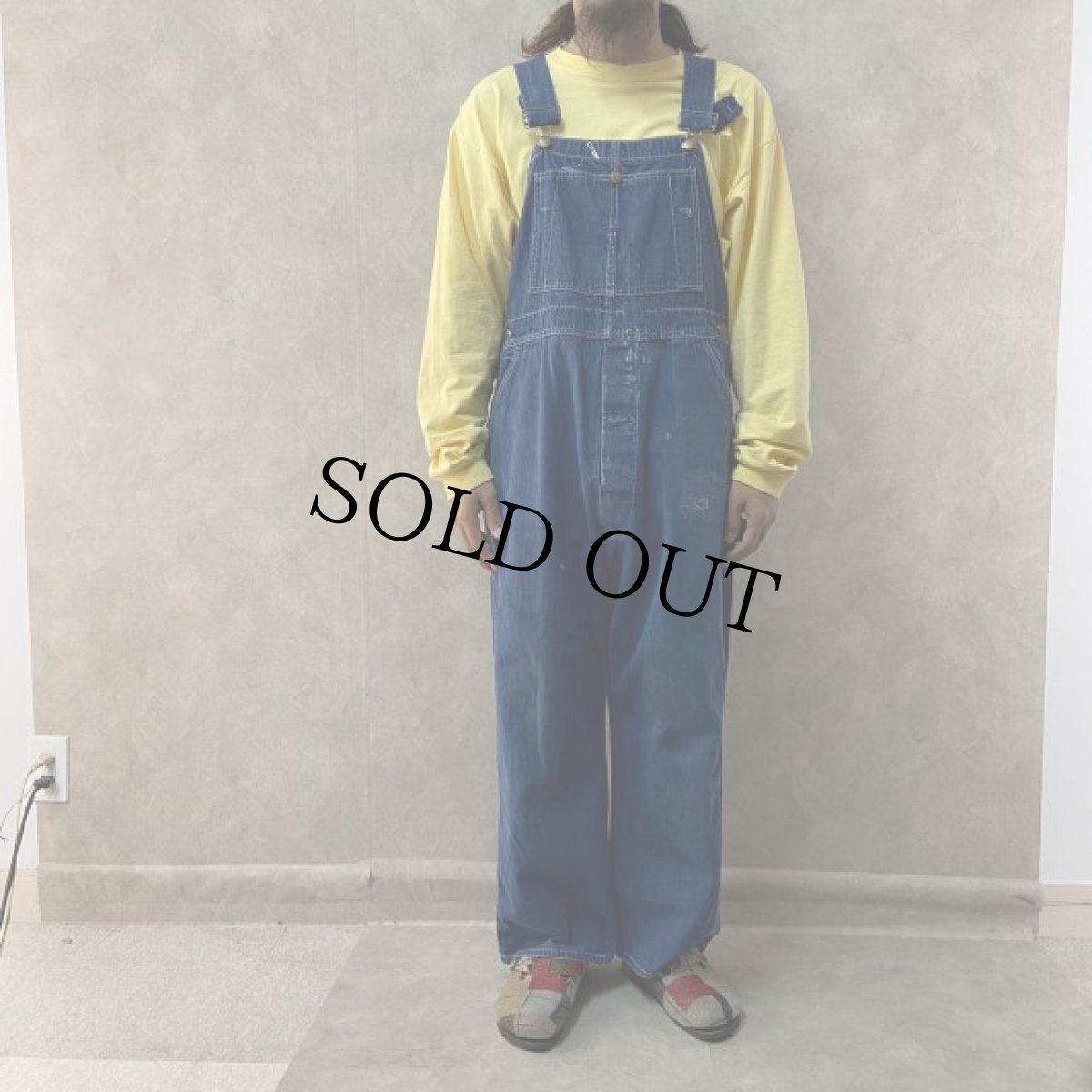 画像2: 50's HERCULES デニムオーバーオール (2)