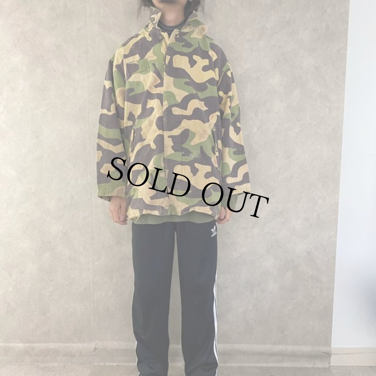 画像2: 60's チェコスロバキア軍 サラマンダーカモジャケット (2)