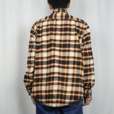 画像3: 70's DeeCee USA製 チェック柄 ヘビーネルシャツ  (3)