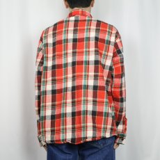 画像3: 70's CLYDESDALE USA製 チェック柄 ヘビーネルシャツ  (3)