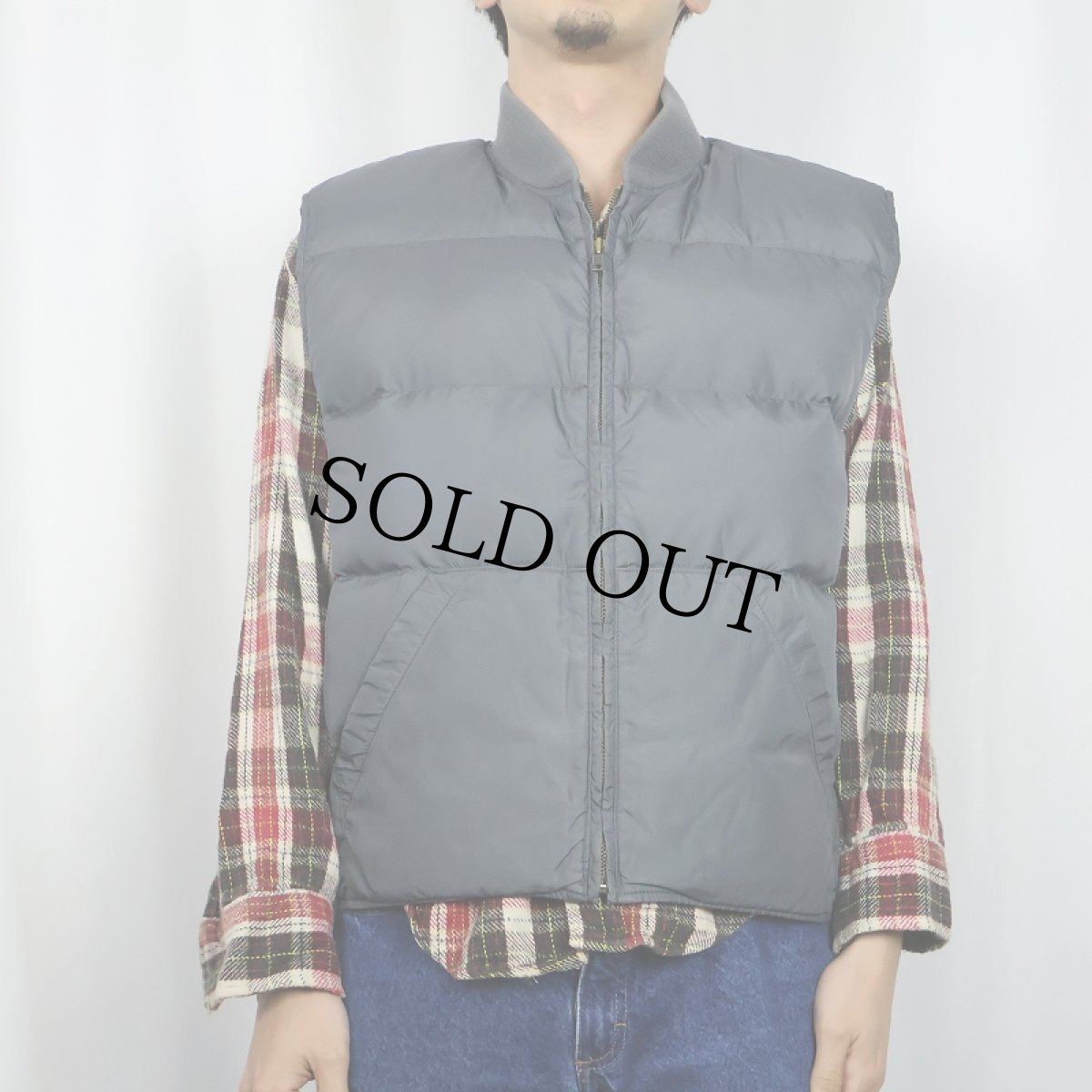 画像2: 80〜90's Eddie Bauer グースダウンベスト M (2)