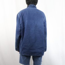 画像3: 70's OSGKOSH B'GOSH キルティングライナー デニムカバーオール  SZIE46 (3)