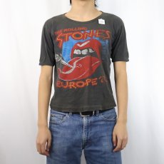 画像3: 1982 The Rolling Stones "EUROPE'82 TOUR" ロックバンドツアーTシャツ  (3)