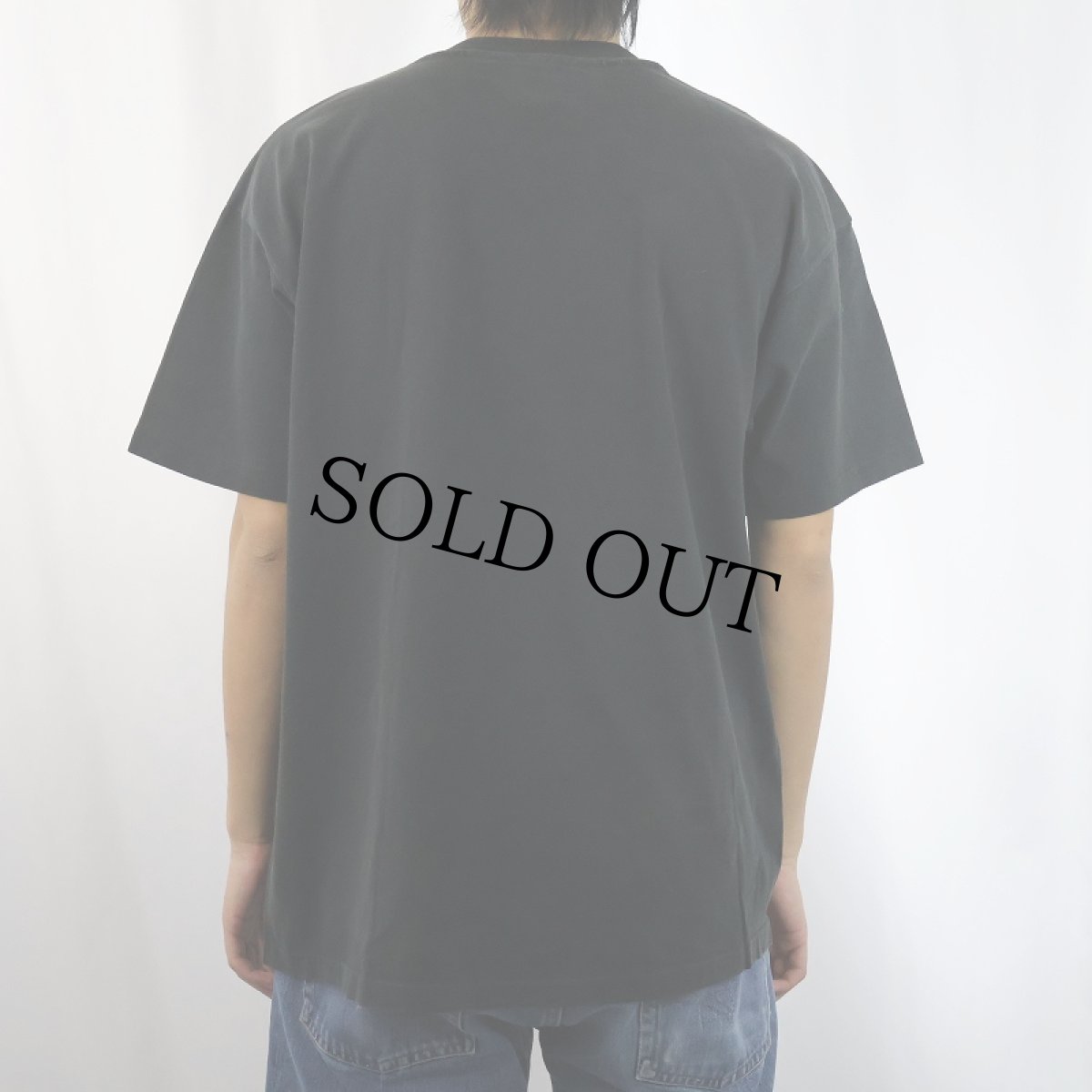 画像3: 90's Volkswagen USA製 "Jerry Garcia" ワーゲンバスイラスト アーティスト追悼Tシャツ BLACK (3)