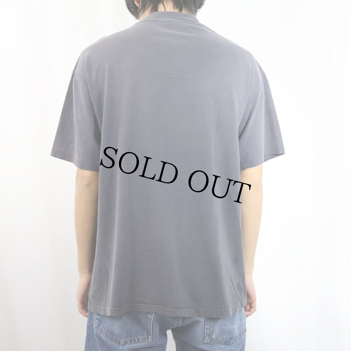 画像3: 80's JERRY GARCIA  USA製 ミュージシャンプリントTシャツ BLACK XL (3)