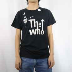 画像2: 70's The Who USA製 ロックバンドプリントTシャツ BLACK L (2)